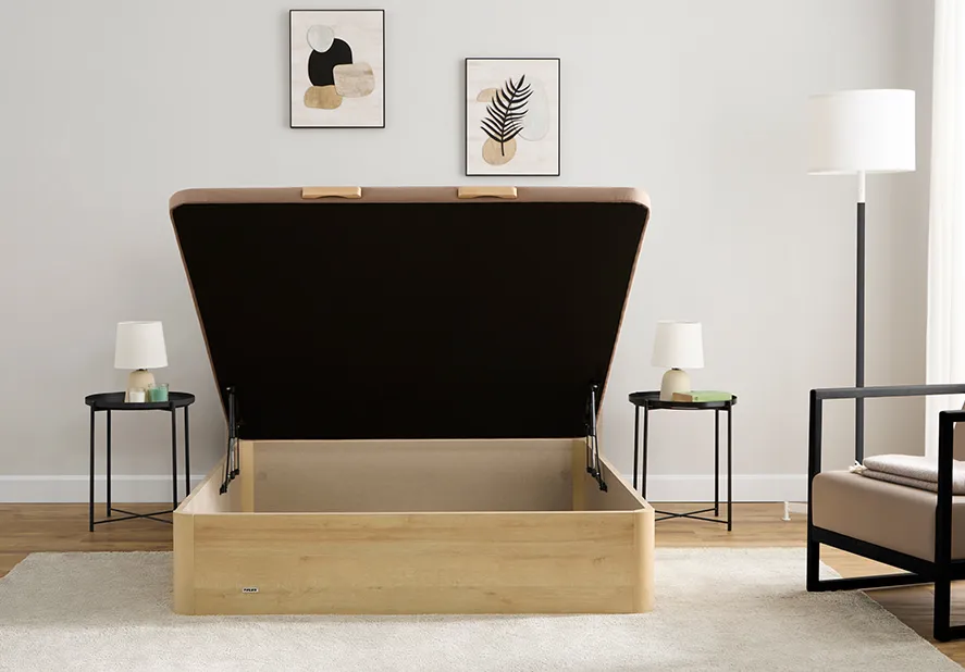 Abatible madera 25 de Flex, abierto, vista frontal Abatible madera 25 de Flex, abierto, vista frontal