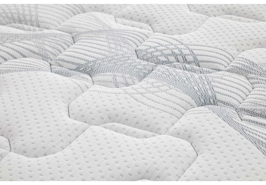 Colchón Palani de Flex, de muelles, detalle de la tela.