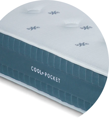 Colchón Flex Fresh Cool Pocket, detalle acolchado